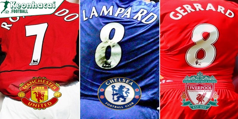 Số áo may mắn trong làng bóng đá có những ý nghĩa khác nhau